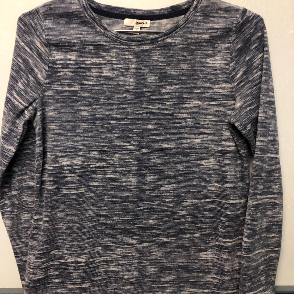 Sonoma Ladies Fleece Shirt - Size Small